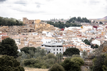 a view of Hijar town, comarca of Bajo Martin, province of Teruel, Aragon, Spain
