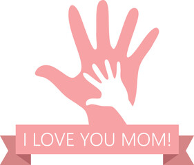 Fototapeta premium Mother and Baby hand