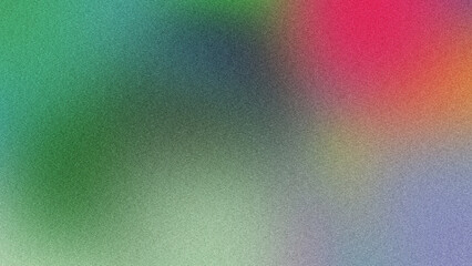 Artistic Gradient Poster with Smooth Fluid Shapes and Grainy Texture