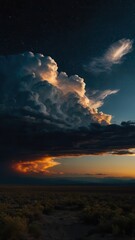 Fototapeta premium sky, sunset, clouds, cloud, sun, nature, sunrise, blue, orange, sea, evening, red, light, ocean, color, dramatic, landscape, beautiful, dusk, sunlight, weather, water, beauty, summer, yellow