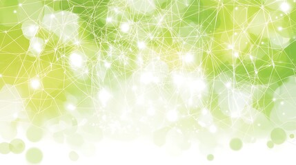 With its soft, soothing green palette and ethereal bokeh elements, this abstract background evokes a sense of tranquility and rejuvenation