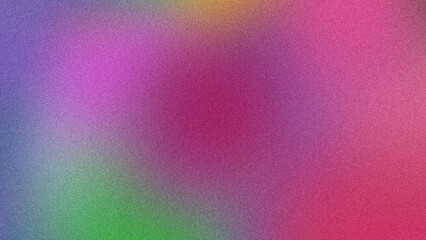 Artistic Gradient Poster with Smooth Fluid Shapes and Grainy Texture