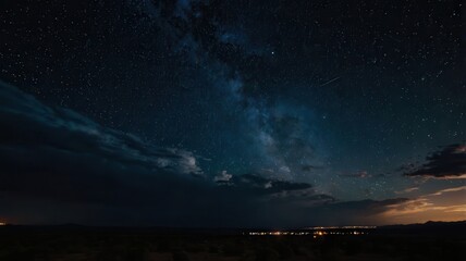Fototapeta premium Sky, Clouds, Sunset, Air, Oxygen, Sun, Stars