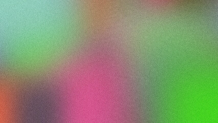 Artistic Gradient Poster with Smooth Fluid Shapes and Grainy Texture