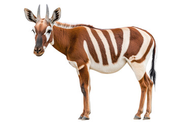 Striped Mountain Nyala Antelope Wildlife Photography