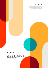 Abstract Geometric Poster Designs in Vibrant Colors. Abstract geometric posters featuring colorful shapes and modern designs. Ideal for creative projects, contemporary art displays, or trendy decor