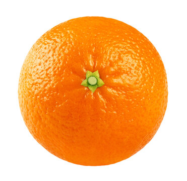 Tangerine. Mandarin isolated on transparent background