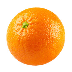Tangerine. Mandarin isolated on transparent background.
