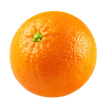 Tangerine. Mandarin isolated on transparent background.