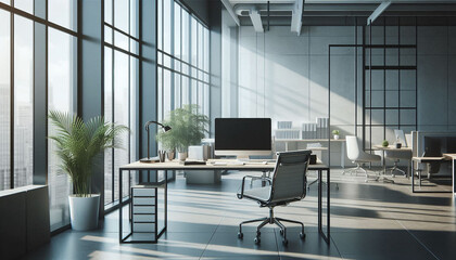 Modern Business Workspace