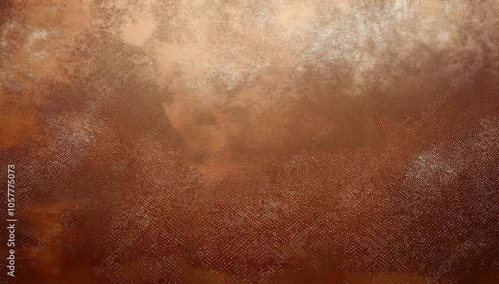 Poster High Resolution Abstract Copper Metallic Textured Background with Fine Grain and Subtle Gradient Shimmering Effect, Ideal for Luxury Branding, Industrial Design Elements, and Artistic Digital Backdrop