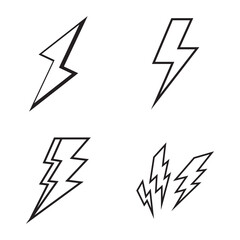 Lightning Illustration Icon