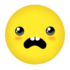 face emoticon, emoticon, emoji, face, expression, yellow emoticon, head, cartoon, character, 3d, illustration, design, icon, sign, yellow, funny, funny expression, art, 3d head, 