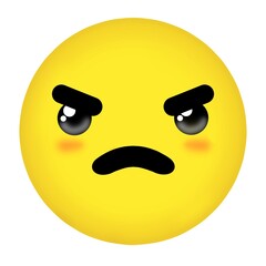 face emoticon, emoticon, emoji, face, expression, yellow emoticon, head, cartoon, character, 3d, illustration, design, icon, sign, yellow