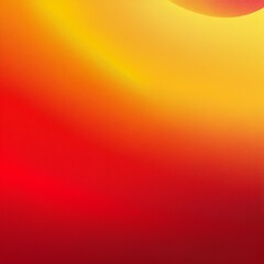 vibrant red and yellow gradient background with a subtle grain effect