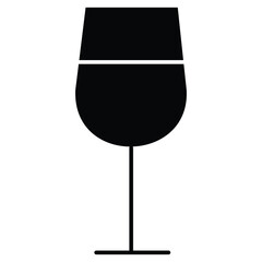 Alcohol-Free Wine Bottle Symbol Icon Design