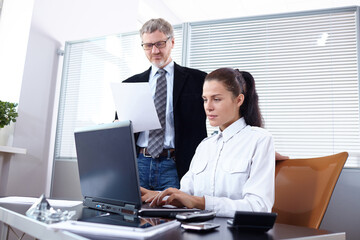 Obraz premium business people in the office