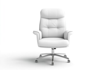 Obraz premium Modern office chair on white background