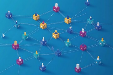 Interconnected People A Visual Representation of Global Collaboration