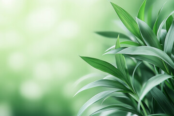 Fototapeta premium captivating green gradient backgrounds for fresh and modern designs