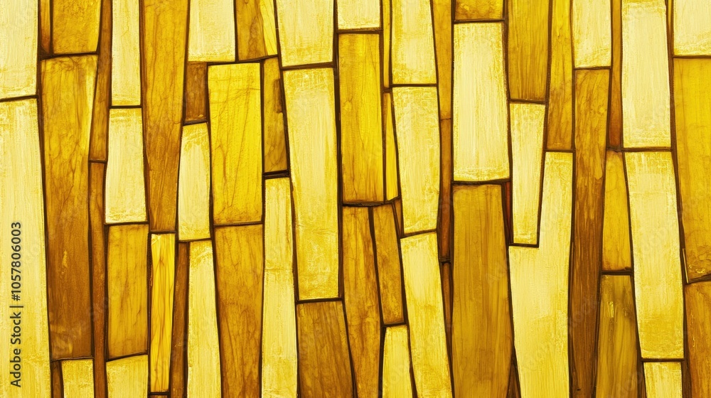Poster abstract one-color background with mosaic layers conveying business strategy concepts