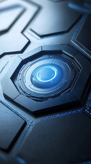 Mechanical metal technology sense abstract background