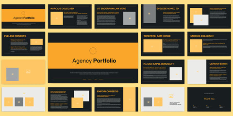 Agency Portfolio Presentation Architect Portfolio Layout