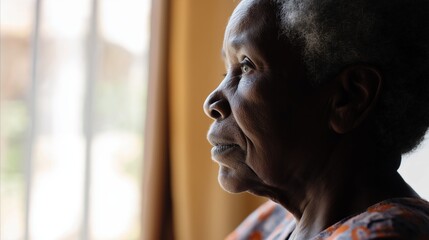 Obraz premium Woman with a sad expression on her face