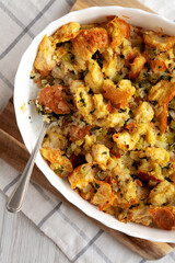 Homemade Thanksgiving Turkey Stuffing Dressing