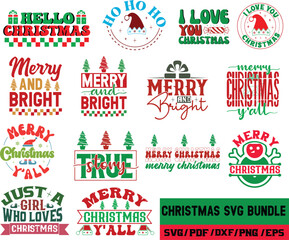 CHRISTMAS SVG BUNDLE
