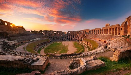 Fototapeta premium Ruinas de un Circo Romano
