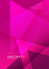 Abstract Geometric Background in Gradient Colors