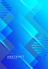 Modern Abstract Geometric Poster With Overlay Design. Ideal for advertising, marketing, or creative projects with a contemporary and professional look