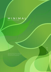 Vibrant Shape Abstract Gradient Background Design