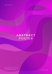 Abstract Geometric Background with Gradient Shapes and Colors