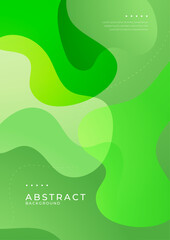 Vibrant Shape Abstract Gradient Background Design