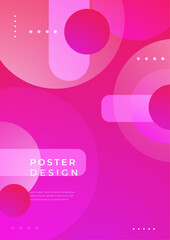 Modern Abstract Geometric Poster With Overlay Design. Ideal for advertising, marketing, or creative projects with a contemporary and professional look
