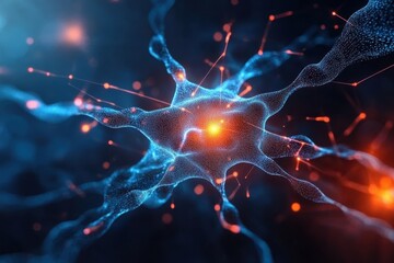 Abstract Quantum Computing Data Visualization