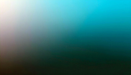 Obraz premium Serene Teal Gradient: A calming, smooth transition of colors.