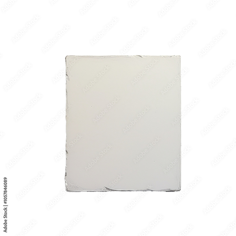 Poster A captivating drawing of a three-dimensional box casting a shadow on a plain surface