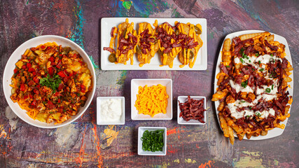 Hero Food Shot, Buffet Style