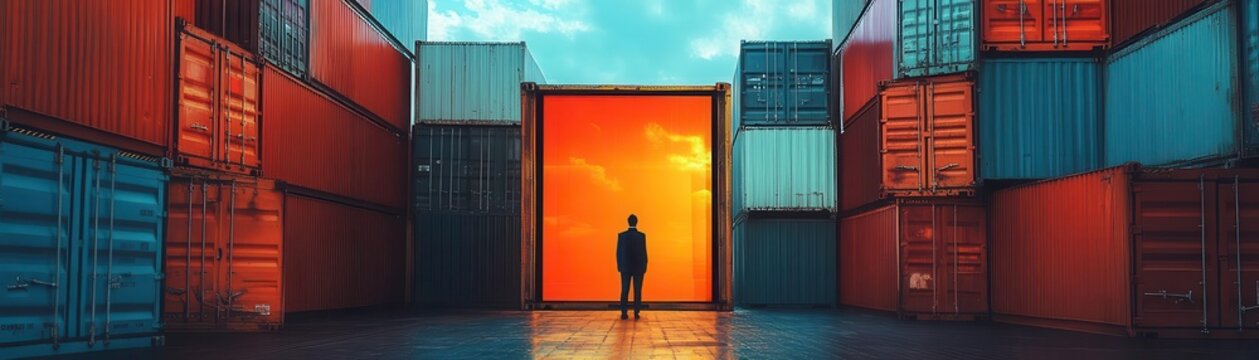 Businesses trapped in a labyrinth of trade barriers, searching for a way through hidden regulations and tariffs