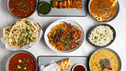 Hero Food Shot, Buffet Style