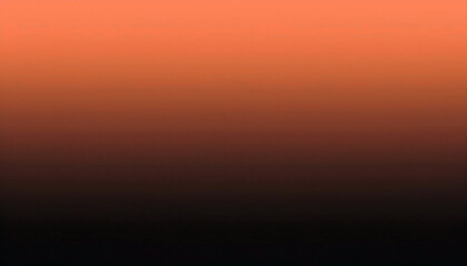 Fiery sunset gradient: Orange to black hues.