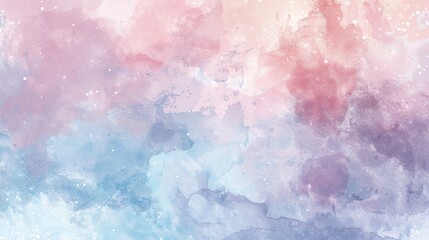 Fototapeta premium An abstract pastel background with swirls of baby blue, peach, and lavender
