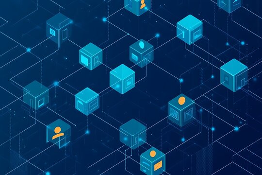 Interconnected Data Cubes  A Visual Network of Sharing