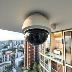 Cctv camera system home security technology condo outside security 380 degree dome inside the house Condominium 