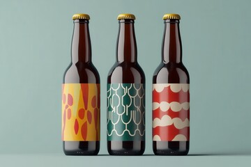 Creating creative label designs for beer bottles
