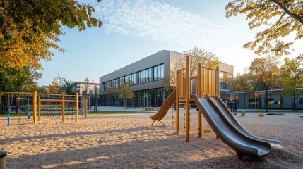 Modern School Playground