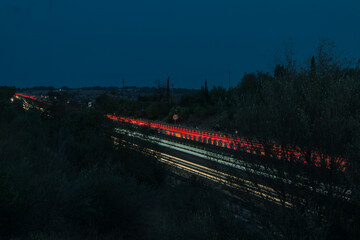 luci nella notte